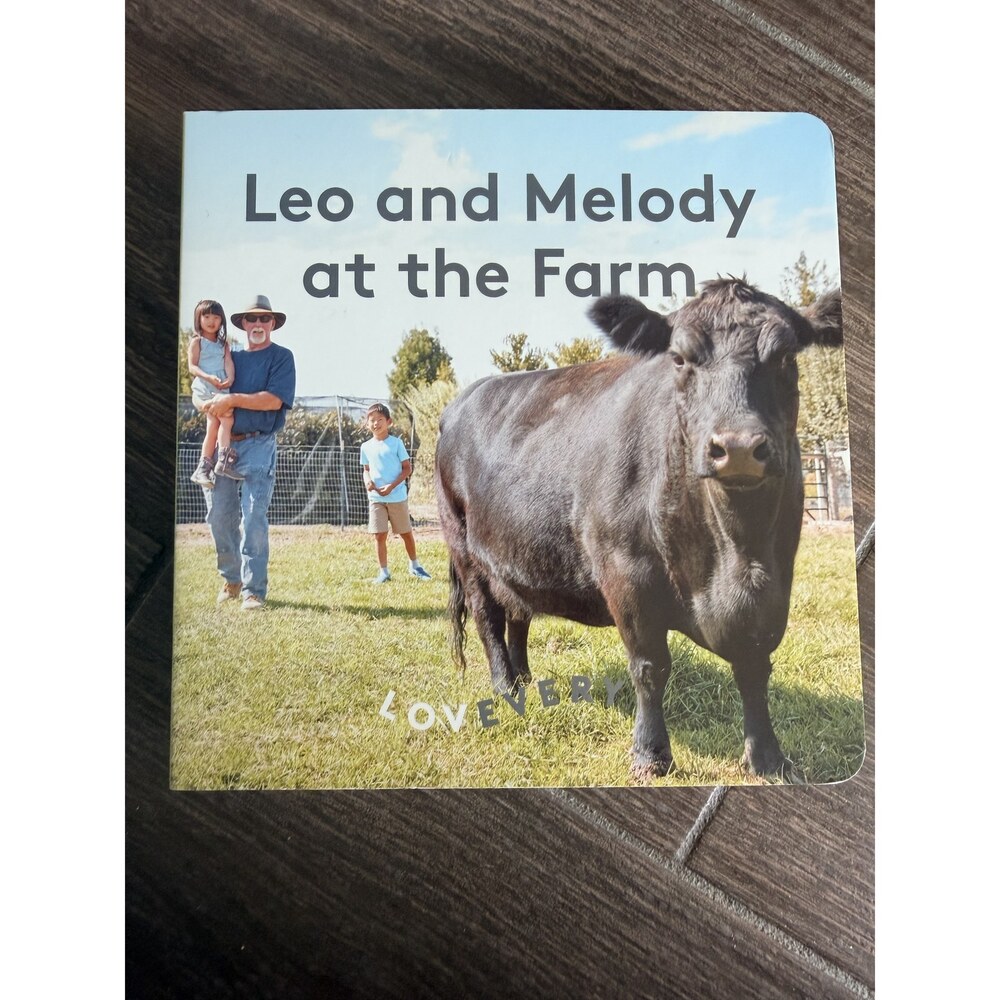 Lovevery Leo and Melody at the Farm Board Book Toddler Animals Real Photo